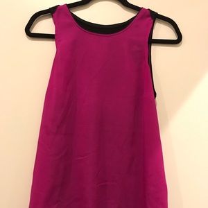 Pink/Black Silk Shirt